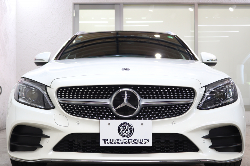 メルセデスベンツ Cクラス C200ｽﾃｰｼｮﾝﾜｺﾞﾝ AVG AMGﾗｲﾝ ﾚｻﾞｰｴｸｽｸﾙｰｼﾌﾞ&ﾚｰﾀﾞｰｾｰﾌﾃｨPKG　BSG搭載 後期 ｷｰﾚｽｺﾞｰ 赤本革 ﾊﾟﾉﾗﾏSR ﾍｯﾄﾞｱｯﾌﾟD HDDﾅﾋﾞTV ｽﾏﾎ連携 ﾌﾞﾙﾒｽﾀｰ ﾊﾞｯｸｶﾒﾗ PTS LEDﾗｲﾄ 自動Rｹﾞｰﾄ ﾊﾝｽﾞﾌﾘｰA AMGｴｱﾛ&18AW ｴｱｻｽ 9AT　2年保証