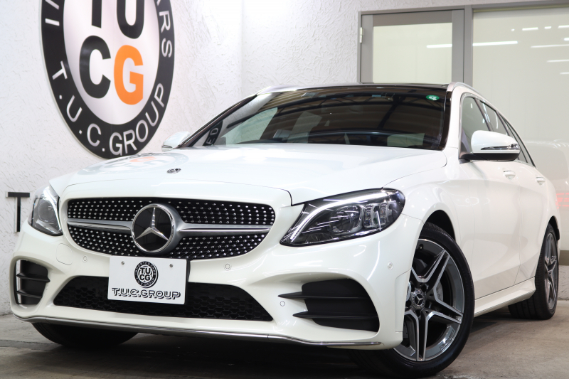 メルセデスベンツ Cクラス C200ｽﾃｰｼｮﾝﾜｺﾞﾝ AVG AMGﾗｲﾝ ﾚｻﾞｰｴｸｽｸﾙｰｼﾌﾞ&ﾚｰﾀﾞｰｾｰﾌﾃｨPKG　BSG搭載 後期 ｷｰﾚｽｺﾞｰ 赤本革 ﾊﾟﾉﾗﾏSR ﾍｯﾄﾞｱｯﾌﾟD HDDﾅﾋﾞTV ｽﾏﾎ連携 ﾌﾞﾙﾒｽﾀｰ ﾊﾞｯｸｶﾒﾗ PTS LEDﾗｲﾄ 自動Rｹﾞｰﾄ ﾊﾝｽﾞﾌﾘｰA AMGｴｱﾛ&18AW ｴｱｻｽ 9AT　2年保証