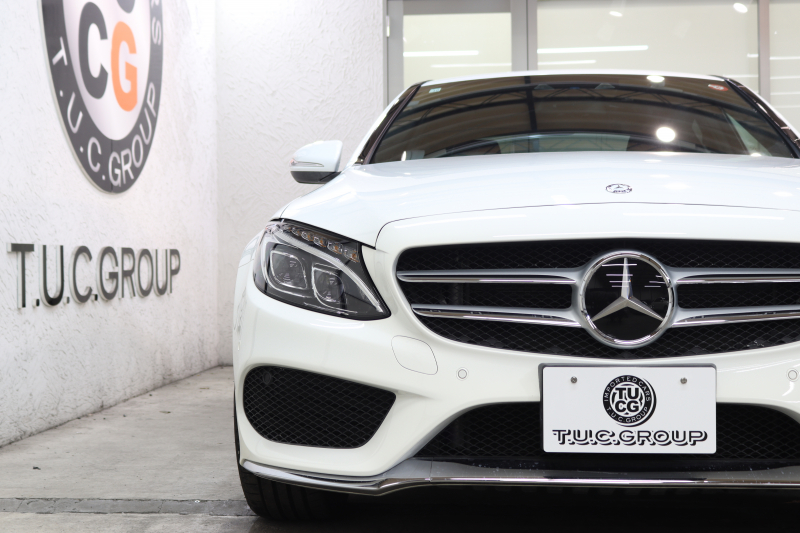 メルセデスベンツ Cクラス C200 AVG AMGﾗｲﾝ ﾚｻﾞｰｴｸｽｸﾙｰｼﾌﾞ&ﾚｰﾀﾞｰｾｰﾌﾃｨPKG　1ｵｰﾅｰ ｷｰﾚｽｺﾞｰ 赤本革 ﾍｯﾄﾞｱｯﾌﾟD HDDﾅﾋﾞTV BT音楽 ﾊﾞｯｸｶﾒﾗ PTS LEDﾗｲﾄ 自動Rｹﾞｰﾄ ﾊﾝｽﾞﾌﾘｰA AMGｴｱﾛ&18AW ｴｱｻｽ 7AT　2年保証