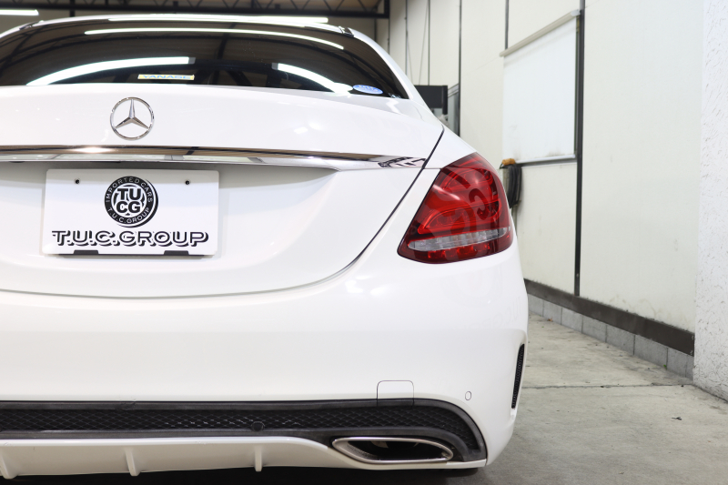 メルセデスベンツ Cクラス C200 AVG AMGﾗｲﾝ ﾚｻﾞｰｴｸｽｸﾙｰｼﾌﾞ&ﾚｰﾀﾞｰｾｰﾌﾃｨPKG　1ｵｰﾅｰ ｷｰﾚｽｺﾞｰ 赤本革 ﾍｯﾄﾞｱｯﾌﾟD HDDﾅﾋﾞTV BT音楽 ﾊﾞｯｸｶﾒﾗ PTS LEDﾗｲﾄ 自動Rｹﾞｰﾄ ﾊﾝｽﾞﾌﾘｰA AMGｴｱﾛ&18AW ｴｱｻｽ 7AT　2年保証