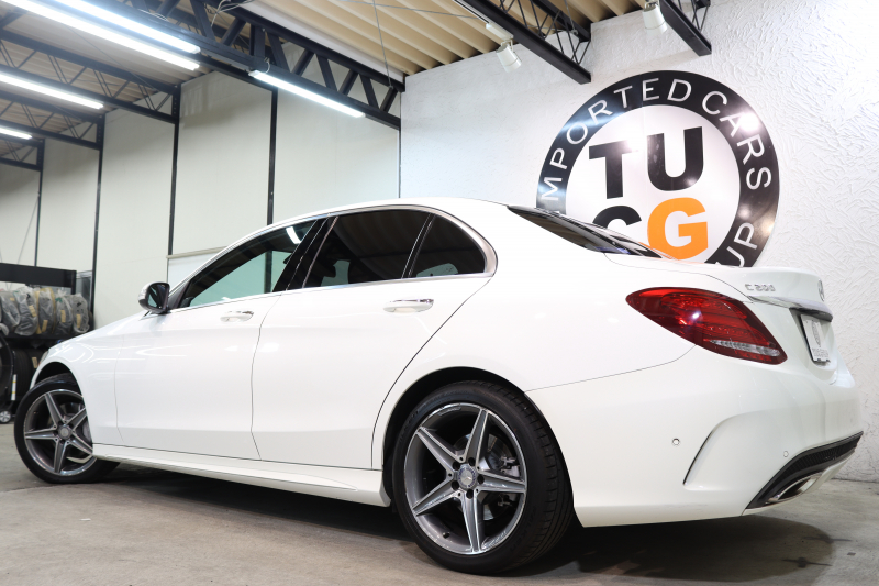 メルセデスベンツ Cクラス C200 AVG AMGﾗｲﾝ ﾚｻﾞｰｴｸｽｸﾙｰｼﾌﾞ&ﾚｰﾀﾞｰｾｰﾌﾃｨPKG　1ｵｰﾅｰ ｷｰﾚｽｺﾞｰ 赤本革 ﾍｯﾄﾞｱｯﾌﾟD HDDﾅﾋﾞTV BT音楽 ﾊﾞｯｸｶﾒﾗ PTS LEDﾗｲﾄ 自動Rｹﾞｰﾄ ﾊﾝｽﾞﾌﾘｰA AMGｴｱﾛ&18AW ｴｱｻｽ 7AT　2年保証