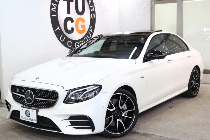AMG Eクラス E53 4MATIC+ ｴｸｽｸﾙｰｼﾌﾞ&ﾚｰﾀﾞｰｾｰﾌﾃｨPKG　ISG搭載 中期 NEWｽﾃｱﾘﾝｸﾞ ｷｰﾚｽｺﾞｰ 黒本革 ﾍﾞﾝﾁﾚｰﾀｰ ﾊﾟﾉﾗﾏSR ﾍｯﾄﾞｱｯﾌﾟD HDDﾅﾋﾞTV&ｷｬﾝｾﾗｰ ｽﾏﾎ連携 ﾌﾞﾙﾒｽﾀｰ 360ｶﾒﾗ PTS LEDﾗｲﾄ 自動ﾄﾗﾝｸ ﾊﾝｽﾞﾌﾘｰA AMG専用装備&ﾁｭｰﾆﾝｸﾞ 9AT　2年保証