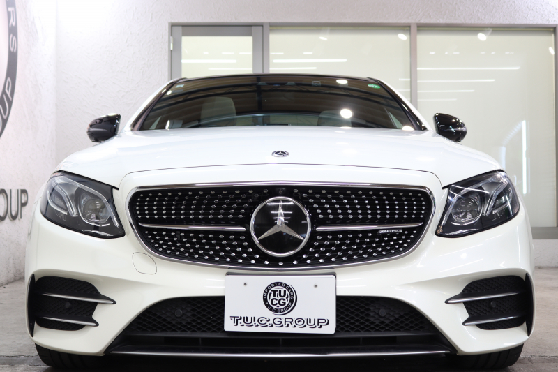 AMG Eクラス E43 4MATIC ｴｸｽｸﾙｰｼﾌﾞ&ﾚｰﾀﾞｰｾｰﾌﾃｨPKG　1ｵｰﾅｰ ｷｰﾚｽｺﾞｰ 白本革 ﾍﾞﾝﾁﾚｰﾀｰ ﾊﾟﾉﾗﾏSR ﾍｯﾄﾞｱｯﾌﾟD HDDﾅﾋﾞTV ｽﾏﾎ連携 ﾌﾞﾙﾒｽﾀｰ 360ｶﾒﾗ PTS LEDﾗｲﾄ 自動ﾄﾗﾝｸ ﾊﾝｽﾞﾌﾘｰA AMG専用装備&ﾁｭｰﾆﾝｸﾞ 9AT　2年保証
