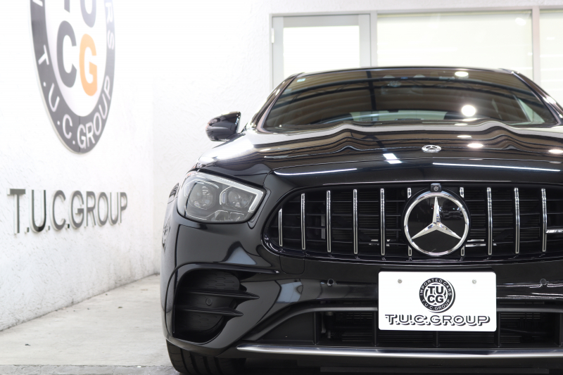AMG Eクラス E53 4MATIC+ ｴｸｽｸﾙｰｼﾌﾞ&ﾚｰﾀﾞｰｾｰﾌﾃｨPKG　ISG搭載 後期 ｷｰﾚｽｺﾞｰ 黒本革 ﾍﾞﾝﾁﾚｰﾀｰ ﾊﾟﾉﾗﾏSR ﾍｯﾄﾞｱｯﾌﾟD MBUXﾅﾋﾞTV&ARﾅﾋﾞ ｽﾏﾎ連携 ﾌﾞﾙﾒｽﾀｰ 360ｶﾒﾗ PTS LEDﾗｲﾄ 自動ﾄﾗﾝｸ AMG専用装備&ﾁｭｰﾆﾝｸﾞ ﾜｲﾔﾚｽ充電 9AT　2年保証