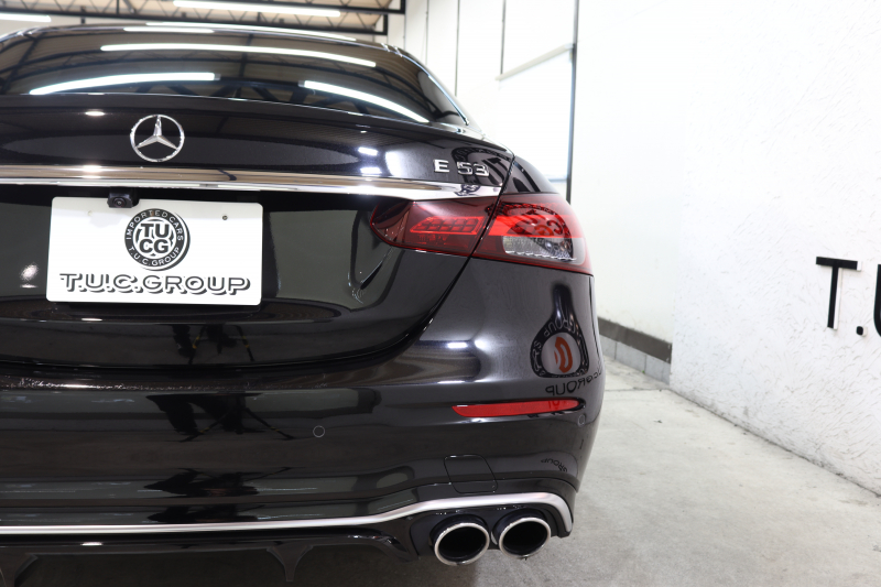 AMG Eクラス E53 4MATIC+ ｴｸｽｸﾙｰｼﾌﾞ&ﾚｰﾀﾞｰｾｰﾌﾃｨPKG　ISG搭載 後期 ｷｰﾚｽｺﾞｰ 黒本革 ﾍﾞﾝﾁﾚｰﾀｰ ﾊﾟﾉﾗﾏSR ﾍｯﾄﾞｱｯﾌﾟD MBUXﾅﾋﾞTV&ARﾅﾋﾞ ｽﾏﾎ連携 ﾌﾞﾙﾒｽﾀｰ 360ｶﾒﾗ PTS LEDﾗｲﾄ 自動ﾄﾗﾝｸ AMG専用装備&ﾁｭｰﾆﾝｸﾞ ﾜｲﾔﾚｽ充電 9AT　2年保証