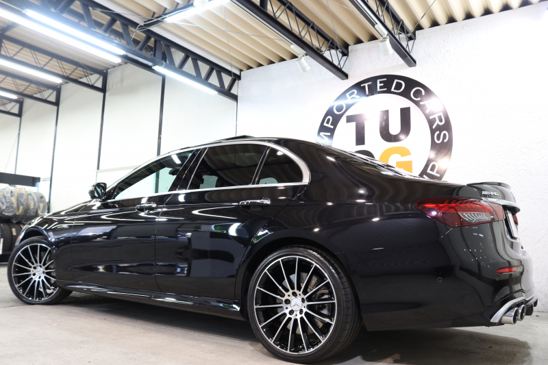 AMG Eクラス E53 4MATIC+ ｴｸｽｸﾙｰｼﾌﾞ&ﾚｰﾀﾞｰｾｰﾌﾃｨPKG　ISG搭載 後期 ｷｰﾚｽｺﾞｰ 黒本革 ﾍﾞﾝﾁﾚｰﾀｰ ﾊﾟﾉﾗﾏSR ﾍｯﾄﾞｱｯﾌﾟD MBUXﾅﾋﾞTV&ARﾅﾋﾞ ｽﾏﾎ連携 ﾌﾞﾙﾒｽﾀｰ 360ｶﾒﾗ PTS LEDﾗｲﾄ 自動ﾄﾗﾝｸ AMG専用装備&ﾁｭｰﾆﾝｸﾞ ﾜｲﾔﾚｽ充電 9AT　2年保証