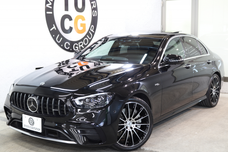 AMG Eクラス E53 4MATIC+ ｴｸｽｸﾙｰｼﾌﾞ&ﾚｰﾀﾞｰｾｰﾌﾃｨPKG　ISG搭載 後期 ｷｰﾚｽｺﾞｰ 黒本革 ﾍﾞﾝﾁﾚｰﾀｰ ﾊﾟﾉﾗﾏSR ﾍｯﾄﾞｱｯﾌﾟD MBUXﾅﾋﾞTV&ARﾅﾋﾞ ｽﾏﾎ連携 ﾌﾞﾙﾒｽﾀｰ 360ｶﾒﾗ PTS LEDﾗｲﾄ 自動ﾄﾗﾝｸ AMG専用装備&ﾁｭｰﾆﾝｸﾞ ﾜｲﾔﾚｽ充電 9AT　2年保証