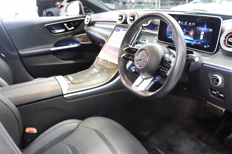 AMG Cクラス C43 4MATIC ｽﾃｰｼｮﾝﾜｺﾞﾝ ﾚｰﾀﾞｰｾｰﾌﾃｨPKG　BSG搭載 1ｵｰﾅｰ ｷｰﾚｽｺﾞｰ 黒本革 ﾍﾞﾝﾁﾚｰﾀｰ ﾊﾟﾉﾗﾏSR ﾍｯﾄﾞｱｯﾌﾟD MBUXﾅﾋﾞTV&ARﾅﾋﾞ ｽﾏﾎ連携 ﾌﾞﾙﾒｽﾀｰ 360ｶﾒﾗ PTS LEDﾗｲﾄ 自動ﾄﾗﾝｸ AMG専用装備&ﾁｭｰﾆﾝｸﾞﾀﾞｲﾅﾐｯｸS 9AT　2年保証