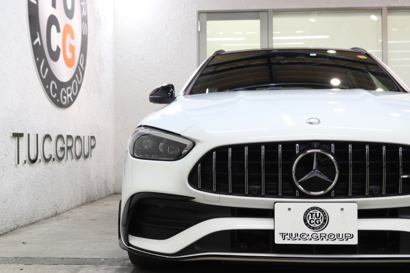 AMG Cクラス C43 4MATIC ｽﾃｰｼｮﾝﾜｺﾞﾝ ﾚｰﾀﾞｰｾｰﾌﾃｨPKG　BSG搭載 1ｵｰﾅｰ ｷｰﾚｽｺﾞｰ 黒本革 ﾍﾞﾝﾁﾚｰﾀｰ ﾊﾟﾉﾗﾏSR ﾍｯﾄﾞｱｯﾌﾟD MBUXﾅﾋﾞTV&ARﾅﾋﾞ ｽﾏﾎ連携 ﾌﾞﾙﾒｽﾀｰ 360ｶﾒﾗ PTS LEDﾗｲﾄ 自動ﾄﾗﾝｸ AMG専用装備&ﾁｭｰﾆﾝｸﾞﾀﾞｲﾅﾐｯｸS 9AT　2年保証