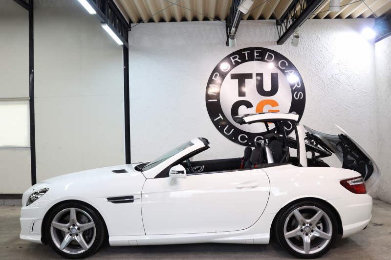 メルセデスベンツ SLKクラス SLK200 ﾄﾚﾝﾄﾞ+ AMGｽﾎﾟｰﾂ&ﾚｰﾀﾞｰｾｰﾌﾃｨPKG　後期型  黒本革 ｴｱｽｶｰﾌ ﾊﾞﾘｵR HDDﾅﾋﾞTV BT音楽 DSRC ｷｾﾉﾝ ｴｱｶﾞｲﾄﾞ AMGｴｱﾛ&18AW 9AT　2年保証