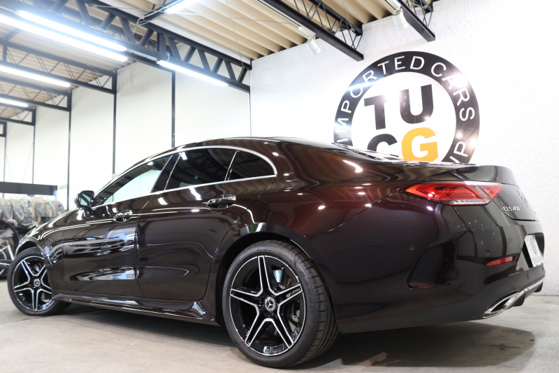 メルセデスベンツ CLS CLS450 4MATIC ｽﾎﾟｰﾂ ｴｸｽｸﾙｰｼﾌﾞ&ﾚｰﾀﾞｰｾｰﾌﾃｨPKG　ISG搭載 ｷｰﾚｽｺﾞｰ 黒本革 ﾍﾞﾝﾁﾚｰﾀｰ ｻﾝﾙｰﾌ ﾍｯﾄﾞｱｯﾌﾟD HDDﾅﾋﾞTV ｽﾏﾎ連携 ﾌﾞﾙﾒｽﾀｰ 360ｶﾒﾗ PTS LEDﾗｲﾄ 自動ﾄﾗﾝｸ ﾊﾝｽﾞﾌﾘｰA AMGｴｱﾛ&19AW ｴｱｻｽ 9AT 希少色ﾙﾋﾞｰﾌﾞﾗｯｸ　2年保証