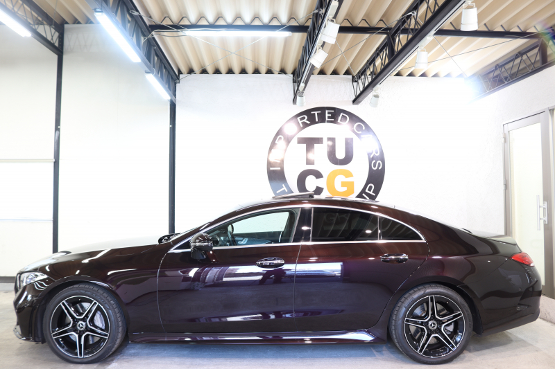 メルセデスベンツ CLS CLS450 4MATIC ｽﾎﾟｰﾂ ｴｸｽｸﾙｰｼﾌﾞ&ﾚｰﾀﾞｰｾｰﾌﾃｨPKG　ISG搭載 ｷｰﾚｽｺﾞｰ 黒本革 ﾍﾞﾝﾁﾚｰﾀｰ ｻﾝﾙｰﾌ ﾍｯﾄﾞｱｯﾌﾟD HDDﾅﾋﾞTV ｽﾏﾎ連携 ﾌﾞﾙﾒｽﾀｰ 360ｶﾒﾗ PTS LEDﾗｲﾄ 自動ﾄﾗﾝｸ ﾊﾝｽﾞﾌﾘｰA AMGｴｱﾛ&19AW ｴｱｻｽ 9AT 希少色ﾙﾋﾞｰﾌﾞﾗｯｸ　2年保証