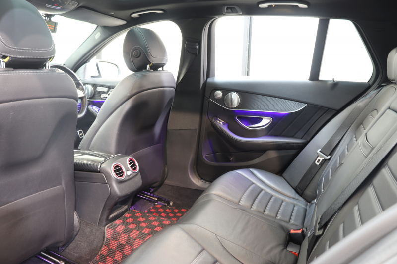 メルセデスベンツ Cクラス C200ｽﾃｰｼｮﾝﾜｺﾞﾝ AVG AMGﾗｲﾝ ﾚｻﾞｰｴｸｽｸﾙｰｼﾌﾞ&ﾚｰﾀﾞｰｾｰﾌﾃｨPKG　BSG搭載 後期 ｷｰﾚｽｺﾞｰ 黒本革 ﾊﾟﾉﾗﾏSR ﾍｯﾄﾞｱｯﾌﾟD HDDﾅﾋﾞTV ｽﾏﾎ連携 ﾌﾞﾙﾒｽﾀｰ ﾊﾞｯｸｶﾒﾗ PTS LEDﾗｲﾄ 自動Rｹﾞｰﾄ ﾊﾝｽﾞﾌﾘｰA AMGｴｱﾛ&18AW ｴｱｻｽ 9AT　2年保証