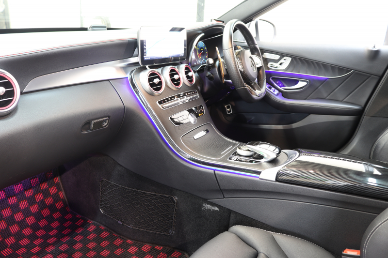 メルセデスベンツ Cクラス C200ｽﾃｰｼｮﾝﾜｺﾞﾝ AVG AMGﾗｲﾝ ﾚｻﾞｰｴｸｽｸﾙｰｼﾌﾞ&ﾚｰﾀﾞｰｾｰﾌﾃｨPKG　BSG搭載 後期 ｷｰﾚｽｺﾞｰ 黒本革 ﾊﾟﾉﾗﾏSR ﾍｯﾄﾞｱｯﾌﾟD HDDﾅﾋﾞTV ｽﾏﾎ連携 ﾌﾞﾙﾒｽﾀｰ ﾊﾞｯｸｶﾒﾗ PTS LEDﾗｲﾄ 自動Rｹﾞｰﾄ ﾊﾝｽﾞﾌﾘｰA AMGｴｱﾛ&18AW ｴｱｻｽ 9AT　2年保証