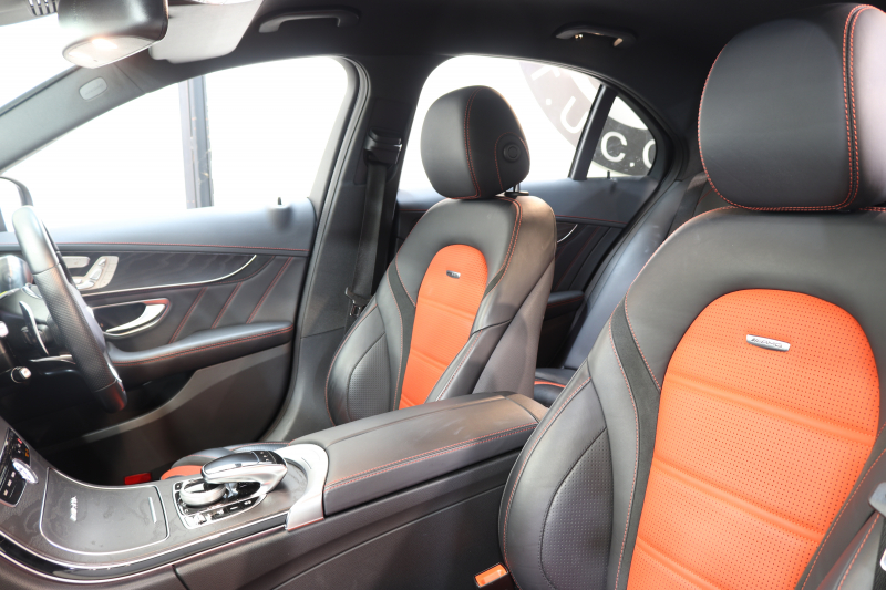 AMG Cクラス C63 ｴｸｽｸﾙｰｼﾌﾞ&ﾚｰﾀﾞｰｾｰﾌﾃｨPKG　1ｵｰﾅｰ ｷｰﾚｽｺﾞｰ 黒/赤本革 ﾍｯﾄﾞｱｯﾌﾟD HDDﾅﾋﾞTV BT音楽 ﾌﾞﾙﾒｽﾀｰ ﾊﾞｯｸｶﾒﾗ PTS LEDﾗｲﾄ 自動ﾄﾗﾝｸ ﾊﾝｽﾞﾌﾘｰA AMG専用装備&ﾁｭｰﾆﾝｸﾞﾀﾞｲﾅﾐｯｸS 7AT　2年保証