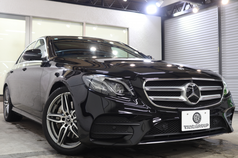 メルセデスベンツ Eクラス E300 AVG ｽﾎﾟｰﾂ ｴｸｽｸﾙｰｼﾌﾞ&ﾚｰﾀﾞｰｾｰﾌﾃｨPKG　中期 NEWｽﾃｱﾘﾝｸﾞ ｷｰﾚｽｺﾞｰ 黒本革 ﾊﾟﾉﾗﾏSR ﾍｯﾄﾞｱｯﾌﾟD HDDﾅﾋﾞTV ｽﾏﾎ連携 ﾌﾞﾙﾒｽﾀｰ 360ｶﾒﾗ PTS LEDﾗｲﾄ 自動ﾄﾗﾝｸ ﾊﾝｽﾞﾌﾘｰA AMGｴｱﾛ&19AW 9AT　2年保証