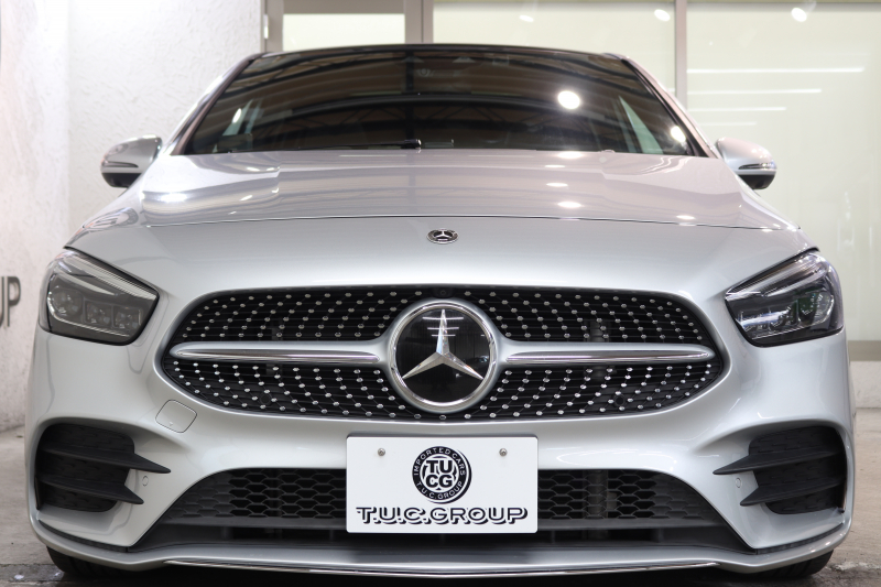 メルセデスベンツ Bクラス B180 AMGﾗｲﾝ AMGﾚｻﾞｰｴｸｽｸﾙｰｼﾌﾞ&ｱﾄﾞﾊﾞﾝｽﾄﾞ&ﾅﾋﾞｹﾞｰｼｮﾝ&ﾚｰﾀﾞｰｾｰﾌﾃｨPKG　ｷｰﾚｽｺﾞｰ 灰/黒本革 ﾊﾟﾉﾗﾏSR ﾍｯﾄﾞｱｯﾌﾟD MBUXﾅﾋﾞTV BT音楽 360ｶﾒﾗ PTS LEDﾗｲﾄ 自動Rｹﾞｰﾄ ﾊﾝｽﾞﾌﾘｰA AMGｴｱﾛ&18AW ﾜｲﾔﾚｽ充電 7AT　2年保証