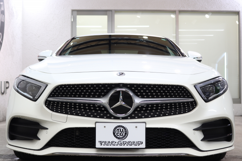 メルセデスベンツ CLS CLS450 4MATIC ｽﾎﾟｰﾂ ｴｸｽｸﾙｰｼﾌﾞ&ﾚｰﾀﾞｰｾｰﾌﾃｨPKG　ISG搭載 1ｵｰﾅｰ ｷｰﾚｽｺﾞｰ 黒本革 ﾍﾞﾝﾁﾚｰﾀｰ ｻﾝﾙｰﾌ ﾍｯﾄﾞｱｯﾌﾟD HDDﾅﾋﾞTV ｽﾏﾎ連携 ﾌﾞﾙﾒｽﾀｰ 360ｶﾒﾗ PTS LEDﾗｲﾄ 自動ﾄﾗﾝｸ ﾊﾝｽﾞﾌﾘｰA AMGｴｱﾛ&19AW ｴｱｻｽ 9AT　2年保証