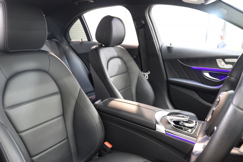 メルセデスベンツ Cクラス C200 AVG AMGﾗｲﾝ ﾚｰﾀﾞｰｾｰﾌﾃｨPKG　ﾚｰﾀﾞｰｾｰﾌﾃｨPKG　BSG搭載 後期 ｷｰﾚｽｺﾞｰ 黒革 HDDﾅﾋﾞTV ｽﾏﾎ連携 ﾊﾞｯｸｶﾒﾗ PTS LEDﾗｲﾄ AMGｴｱﾛ&18AW ﾀﾞｲﾅﾐｯｸS ｴｱｻｽ 9AT　2年保証
