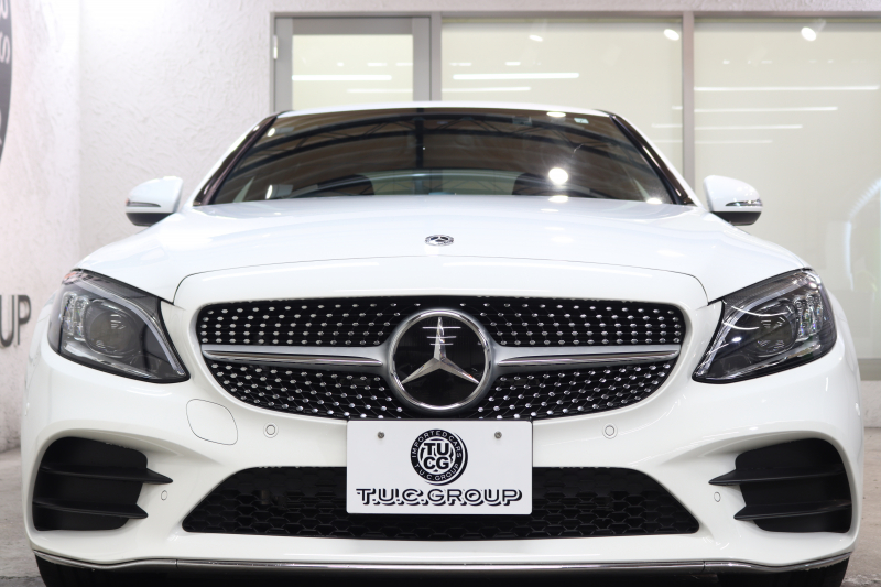 メルセデスベンツ Cクラス C200 AVG AMGﾗｲﾝ ﾚｰﾀﾞｰｾｰﾌﾃｨPKG　ﾚｰﾀﾞｰｾｰﾌﾃｨPKG　BSG搭載 後期 ｷｰﾚｽｺﾞｰ 黒革 HDDﾅﾋﾞTV ｽﾏﾎ連携 ﾊﾞｯｸｶﾒﾗ PTS LEDﾗｲﾄ AMGｴｱﾛ&18AW ﾀﾞｲﾅﾐｯｸS ｴｱｻｽ 9AT　2年保証