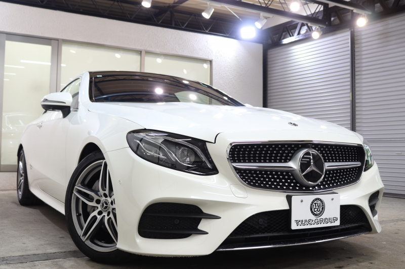 メルセデスベンツ Eクラス E200ｸｰﾍﾟ ｽﾎﾟｰﾂ ﾚｻﾞｰ&ﾚｰﾀﾞｰｾｰﾌﾃｨPKG　中期 ｷｰﾚｽｺﾞｰ 黒本革 ﾊﾟﾉﾗﾏSR ﾍｯﾄﾞｱｯﾌﾟD HDDﾅﾋﾞTV ｽﾏﾎ連携 ﾌﾞﾙﾒｽﾀｰ 360ｶﾒﾗ PTS LEDﾗｲﾄ AMGｴｱﾛ&19AW ﾀﾞｲﾅﾐｯｸｾﾚｸﾄ 9AT　2年保証