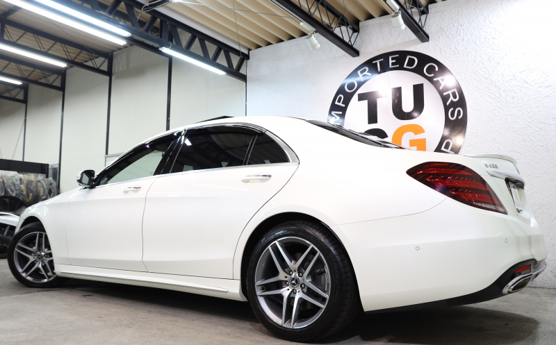 メルセデスベンツ Sクラス S560ﾛﾝｸﾞ AMGﾗｲﾝ ｼｮｰﾌｧｰ&ﾚｰﾀﾞｰｾｰﾌﾃｨPKG　後期 ｷｰﾚｽｺﾞｰ 黒本革 ﾍﾞﾝﾁﾚｰﾀｰ ﾊﾟﾉﾗﾏSR ﾍｯﾄﾞｱｯﾌﾟD HDDﾅﾋﾞTV ｽﾏﾎ連携 ﾌﾞﾙﾒｽﾀｰ 360ｶﾒﾗ PTS LEDﾗｲﾄ 自動ﾄﾗﾝｸ ﾊﾝｽﾞﾌﾘｰA AMGｴｱﾛ&19AW ｸﾛｰｼﾞﾝｸﾞS ﾜｲﾔﾚｽ充電 ｴｱｻｽ 9AT　2年保証