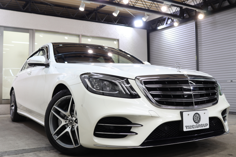 メルセデスベンツ Sクラス S560ﾛﾝｸﾞ AMGﾗｲﾝ ｼｮｰﾌｧｰ&ﾚｰﾀﾞｰｾｰﾌﾃｨPKG　後期 ｷｰﾚｽｺﾞｰ 黒本革 ﾍﾞﾝﾁﾚｰﾀｰ ﾊﾟﾉﾗﾏSR ﾍｯﾄﾞｱｯﾌﾟD HDDﾅﾋﾞTV ｽﾏﾎ連携 ﾌﾞﾙﾒｽﾀｰ 360ｶﾒﾗ PTS LEDﾗｲﾄ 自動ﾄﾗﾝｸ ﾊﾝｽﾞﾌﾘｰA AMGｴｱﾛ&19AW ｸﾛｰｼﾞﾝｸﾞS ﾜｲﾔﾚｽ充電 ｴｱｻｽ 9AT　2年保証