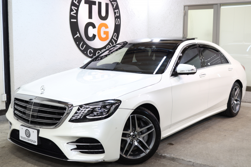メルセデスベンツ Sクラス S560ﾛﾝｸﾞ AMGﾗｲﾝ ｼｮｰﾌｧｰ&ﾚｰﾀﾞｰｾｰﾌﾃｨPKG　後期 ｷｰﾚｽｺﾞｰ 黒本革 ﾍﾞﾝﾁﾚｰﾀｰ ﾊﾟﾉﾗﾏSR ﾍｯﾄﾞｱｯﾌﾟD HDDﾅﾋﾞTV ｽﾏﾎ連携 ﾌﾞﾙﾒｽﾀｰ 360ｶﾒﾗ PTS LEDﾗｲﾄ 自動ﾄﾗﾝｸ ﾊﾝｽﾞﾌﾘｰA AMGｴｱﾛ&19AW ｸﾛｰｼﾞﾝｸﾞS ﾜｲﾔﾚｽ充電 ｴｱｻｽ 9AT　2年保証