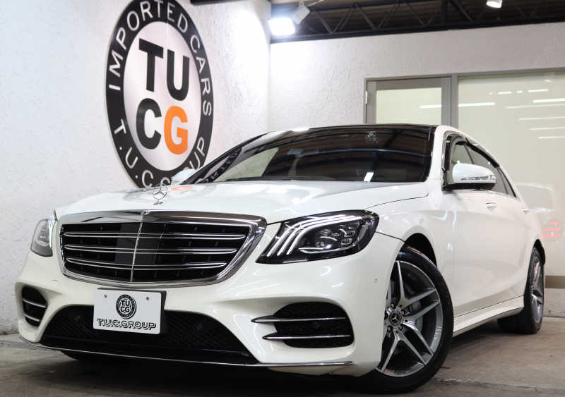 メルセデスベンツ Sクラス S560ﾛﾝｸﾞ AMGﾗｲﾝ ｼｮｰﾌｧｰ&ﾚｰﾀﾞｰｾｰﾌﾃｨPKG　後期 ｷｰﾚｽｺﾞｰ 黒本革 ﾍﾞﾝﾁﾚｰﾀｰ ﾊﾟﾉﾗﾏSR ﾍｯﾄﾞｱｯﾌﾟD HDDﾅﾋﾞTV ｽﾏﾎ連携 ﾌﾞﾙﾒｽﾀｰ 360ｶﾒﾗ PTS LEDﾗｲﾄ 自動ﾄﾗﾝｸ ﾊﾝｽﾞﾌﾘｰA AMGｴｱﾛ&19AW ｸﾛｰｼﾞﾝｸﾞS ﾜｲﾔﾚｽ充電 ｴｱｻｽ 9AT　2年保証