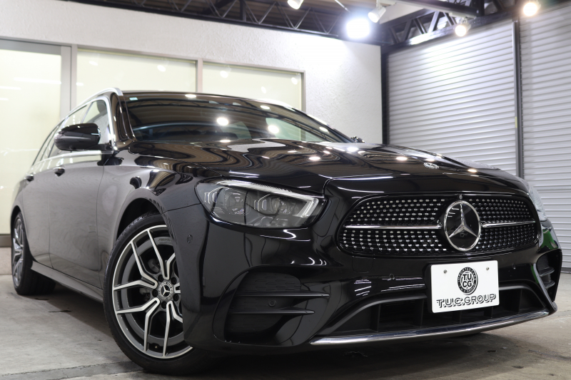 メルセデスベンツ Eクラス E200ｽﾃｰｼｮﾝﾜｺﾞﾝ ｽﾎﾟｰﾂ AMGﾗｲﾝｲﾝﾃﾘｱ&ｴｸｽｸﾙｰｼﾌﾞ&ﾚｰﾀﾞｰｾｰﾌﾃｨPKG　BSG搭載 後期 ｷｰﾚｽｺﾞｰ 黒本革 ﾊﾟﾉﾗﾏSR ﾍｯﾄﾞｱｯﾌﾟD MBUXﾅﾋﾞTV&ARﾅﾋﾞ ｽﾏﾎ連携 ﾌﾞﾙﾒｽﾀｰ 360ｶﾒﾗ PTS LEDﾗｲﾄ 自動Rｹﾞｰﾄ AMGｴｱﾛ&19AW 9AT　2年保証