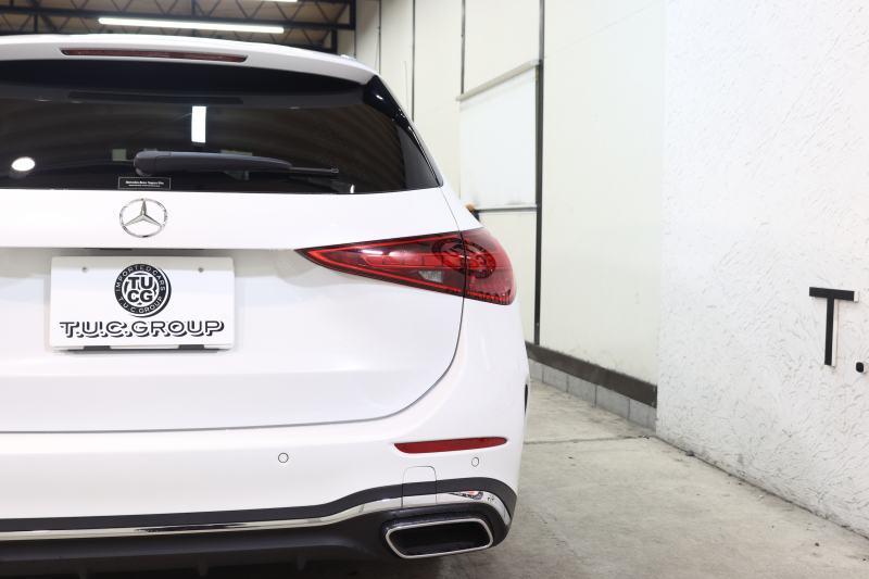 メルセデスベンツ Cクラス C220d ｽﾃｰｼｮﾝﾜｺﾞﾝ AVG AMGﾗｲﾝ ﾚｻﾞｰｴｸｽｸﾙｰｼﾌﾞ&ﾚｰﾀﾞｰｾｰﾌﾃｨPKG　ISG搭載 1ｵｰﾅｰ ｷｰﾚｽｺﾞｰ 黒本革 ﾊﾟﾉﾗﾏSR ﾍｯﾄﾞｱｯﾌﾟD MBUXﾅﾋﾞTV&ARﾅﾋﾞ ｽﾏﾎ連携 360ｶﾒﾗ PTS LEDﾗｲﾄ 自動Rｹﾞｰﾄ AMGｴｱﾛ&18AW 9AT　新車保証継承可