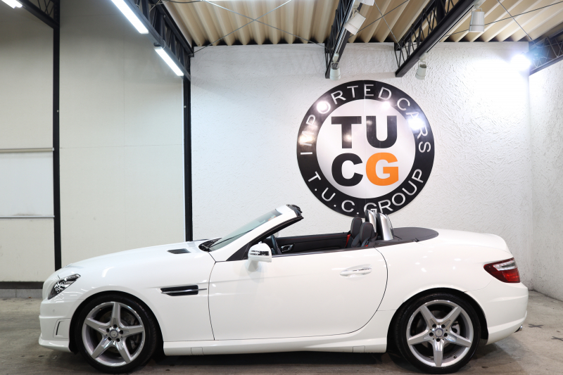 メルセデスベンツ SLKクラス SLK350 AMGｽﾎﾟｰﾂ ﾅｯﾊﾟﾌﾙﾚｻﾞｰ&ﾚｰﾀﾞｰｾｰﾌﾃｨPKG　中期 1ｵｰﾅｰ ｷｰﾚｽｺﾞｰ 黒本革 ｼｰﾄﾋｰﾀｰ ｴｱｽｶｰﾌ ﾏｼﾞｯｸｽｶｲﾙｰﾌ HDDﾅﾋﾞTV BT音楽 Bｶﾒﾗ PTS DSRC ｷｾﾉﾝﾗｲﾄ AMGｴｱﾛ&18AW ｴｱｶﾞｲﾄﾞ　2年保証