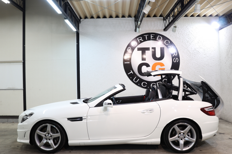 メルセデスベンツ SLKクラス SLK350 AMGｽﾎﾟｰﾂ ﾅｯﾊﾟﾌﾙﾚｻﾞｰ&ﾚｰﾀﾞｰｾｰﾌﾃｨPKG　中期 1ｵｰﾅｰ ｷｰﾚｽｺﾞｰ 黒本革 ｼｰﾄﾋｰﾀｰ ｴｱｽｶｰﾌ ﾏｼﾞｯｸｽｶｲﾙｰﾌ HDDﾅﾋﾞTV BT音楽 Bｶﾒﾗ PTS DSRC ｷｾﾉﾝﾗｲﾄ AMGｴｱﾛ&18AW ｴｱｶﾞｲﾄﾞ　2年保証