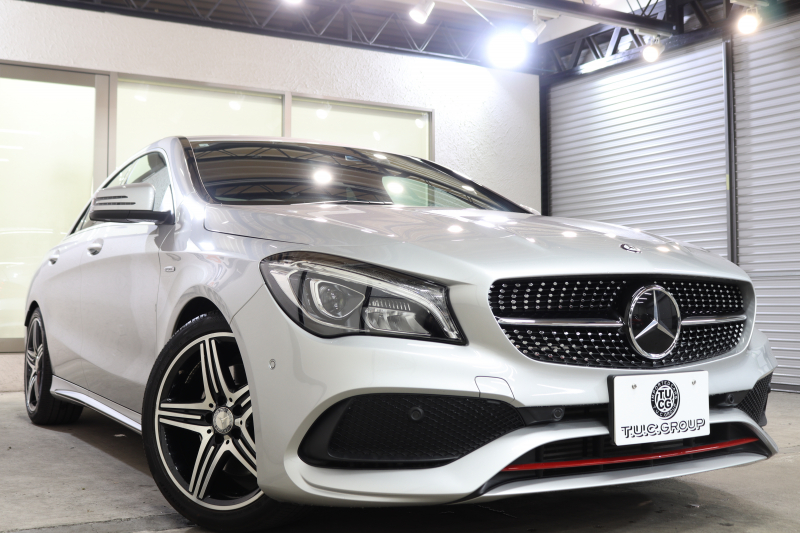 メルセデスベンツ CLAクラス CLA250ｼｭﾎﾟﾙﾄ 4MATIC ﾚｰﾀﾞｰｾｰﾌﾃｨPKG　後期 ｷｰﾚｽｺﾞｰ ﾚｻﾞｰDINAMICAｼｰﾄ HDDﾅﾋﾞTV ｽﾏﾎ連携 ﾊﾞｯｸｶﾒﾗ PTS LEDﾗｲﾄ AMGｴｱﾛ&18AW SPORT専用ﾁｭｰﾆﾝｸﾞ ﾀﾞｲﾅﾐｯｸS 7AT　2年保証