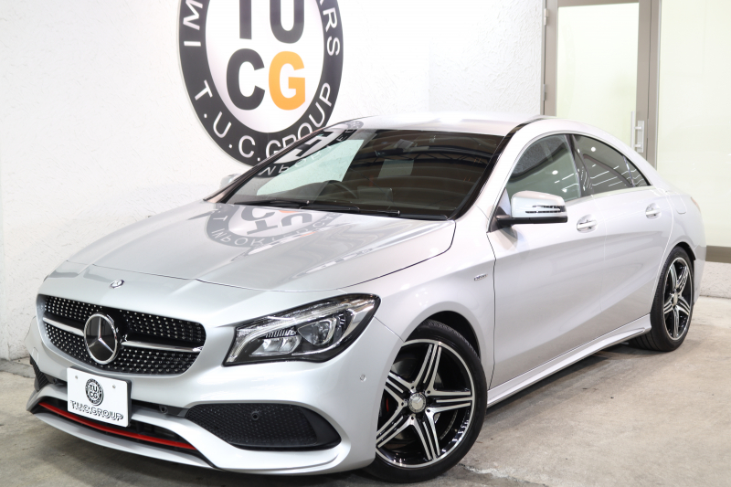 メルセデスベンツ CLAクラス CLA250ｼｭﾎﾟﾙﾄ 4MATIC ﾚｰﾀﾞｰｾｰﾌﾃｨPKG　後期 ｷｰﾚｽｺﾞｰ ﾚｻﾞｰDINAMICAｼｰﾄ HDDﾅﾋﾞTV ｽﾏﾎ連携 ﾊﾞｯｸｶﾒﾗ PTS LEDﾗｲﾄ AMGｴｱﾛ&18AW SPORT専用ﾁｭｰﾆﾝｸﾞ ﾀﾞｲﾅﾐｯｸS 7AT　2年保証