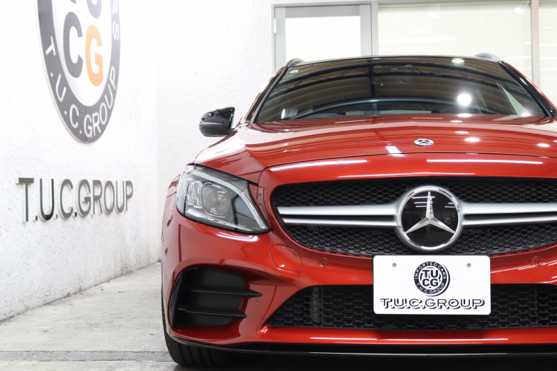 AMG Cクラス C43 4MATIC ｽﾃｰｼｮﾝﾜｺﾞﾝ ﾚｰﾀﾞｰｾｰﾌﾃｨPKG　後期 ｷｰﾚｽｺﾞｰ 黒本革 ﾊﾟﾉﾗﾏSR ﾍｯﾄﾞｱｯﾌﾟD HDDﾅﾋﾞTV ｽﾏﾎ連携 ﾌﾞﾙﾒｽﾀｰ ﾊﾞｯｸｶﾒﾗ PTS LEDﾗｲﾄ 自動Rｹﾞｰﾄ ﾊﾝｽﾞﾌﾘｰA AMG専用装備&ﾁｭｰﾆﾝｸﾞ 9AT　2年保証