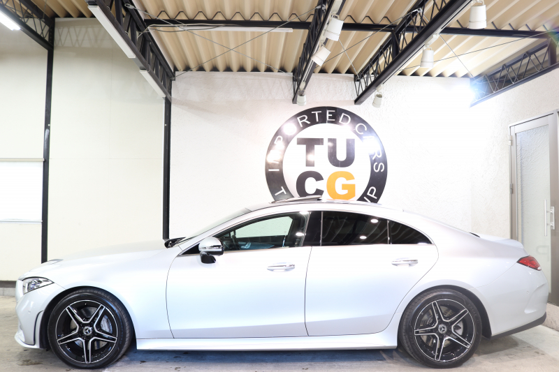 メルセデスベンツ CLS CLS450 4MATIC ｽﾎﾟｰﾂ ｴｸｽｸﾙｰｼﾌﾞ&ﾚｰﾀﾞｰｾｰﾌﾃｨPKG　ISG搭載 ｷｰﾚｽｺﾞｰ 赤/黒本革 ﾍﾞﾝﾁﾚｰﾀｰ ｻﾝﾙｰﾌ HDDﾅﾋﾞTV ｽﾏﾎ連携 ﾌﾞﾙﾒｽﾀｰ 360ｶﾒﾗ PTS LEDﾗｲﾄ 自動ﾄﾗﾝｸ ﾊﾝｽﾞﾌﾘｰA AMGｴｱﾛ&19AW ﾜｲﾔﾚｽ充電 ｴｱｻｽ 9AT　2年保証