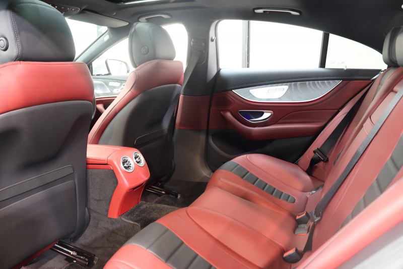 メルセデスベンツ CLS CLS450 4MATIC ｽﾎﾟｰﾂ ｴｸｽｸﾙｰｼﾌﾞ&ﾚｰﾀﾞｰｾｰﾌﾃｨPKG　ISG搭載 ｷｰﾚｽｺﾞｰ 赤/黒本革 ﾍﾞﾝﾁﾚｰﾀｰ ｻﾝﾙｰﾌ HDDﾅﾋﾞTV ｽﾏﾎ連携 ﾌﾞﾙﾒｽﾀｰ 360ｶﾒﾗ PTS LEDﾗｲﾄ 自動ﾄﾗﾝｸ ﾊﾝｽﾞﾌﾘｰA AMGｴｱﾛ&19AW ﾜｲﾔﾚｽ充電 ｴｱｻｽ 9AT　2年保証