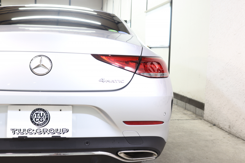 メルセデスベンツ CLS CLS450 4MATIC ｽﾎﾟｰﾂ ｴｸｽｸﾙｰｼﾌﾞ&ﾚｰﾀﾞｰｾｰﾌﾃｨPKG　ISG搭載 ｷｰﾚｽｺﾞｰ 赤/黒本革 ﾍﾞﾝﾁﾚｰﾀｰ ｻﾝﾙｰﾌ HDDﾅﾋﾞTV ｽﾏﾎ連携 ﾌﾞﾙﾒｽﾀｰ 360ｶﾒﾗ PTS LEDﾗｲﾄ 自動ﾄﾗﾝｸ ﾊﾝｽﾞﾌﾘｰA AMGｴｱﾛ&19AW ﾜｲﾔﾚｽ充電 ｴｱｻｽ 9AT　2年保証