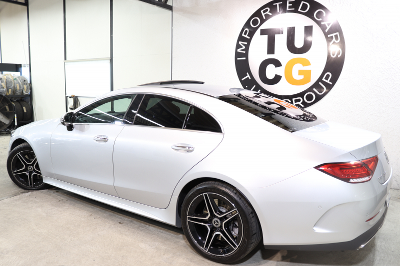 メルセデスベンツ CLS CLS450 4MATIC ｽﾎﾟｰﾂ ｴｸｽｸﾙｰｼﾌﾞ&ﾚｰﾀﾞｰｾｰﾌﾃｨPKG　ISG搭載 ｷｰﾚｽｺﾞｰ 赤/黒本革 ﾍﾞﾝﾁﾚｰﾀｰ ｻﾝﾙｰﾌ HDDﾅﾋﾞTV ｽﾏﾎ連携 ﾌﾞﾙﾒｽﾀｰ 360ｶﾒﾗ PTS LEDﾗｲﾄ 自動ﾄﾗﾝｸ ﾊﾝｽﾞﾌﾘｰA AMGｴｱﾛ&19AW ﾜｲﾔﾚｽ充電 ｴｱｻｽ 9AT　2年保証