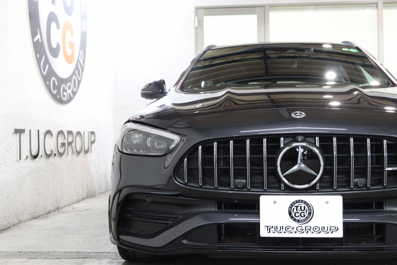 AMG Cクラス C43 4MATIC ｽﾃｰｼｮﾝﾜｺﾞﾝ AMGﾅｲﾄ&ﾚｰﾀﾞｰｾｰﾌﾃｨPKG　BSG搭載 1ｵｰﾅｰ ｷｰﾚｽｺﾞｰ 黒本革 ﾍﾞﾝﾁﾚｰﾀｰ ﾊﾟﾉﾗﾏSR HUD MBUXﾅﾋﾞTV&ARﾅﾋﾞ ｽﾏﾎ連携 ﾌﾞﾙﾒｽﾀｰ 360ｶﾒﾗ PTS LEDﾗｲﾄ 自動Rｹﾞｰﾄ AMG専用装備&ﾁｭｰﾆﾝｸﾞ ﾘｱｱｸｽﾙｽﾃｱ 9AT 希少色　2年保証