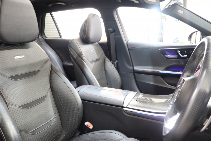 AMG Cクラス C43 4MATIC ｽﾃｰｼｮﾝﾜｺﾞﾝ AMGﾅｲﾄ&ﾚｰﾀﾞｰｾｰﾌﾃｨPKG　BSG搭載 1ｵｰﾅｰ ｷｰﾚｽｺﾞｰ 黒本革 ﾍﾞﾝﾁﾚｰﾀｰ ﾊﾟﾉﾗﾏSR HUD MBUXﾅﾋﾞTV&ARﾅﾋﾞ ｽﾏﾎ連携 ﾌﾞﾙﾒｽﾀｰ 360ｶﾒﾗ PTS LEDﾗｲﾄ 自動Rｹﾞｰﾄ AMG専用装備&ﾁｭｰﾆﾝｸﾞ ﾘｱｱｸｽﾙｽﾃｱ 9AT 希少色　2年保証