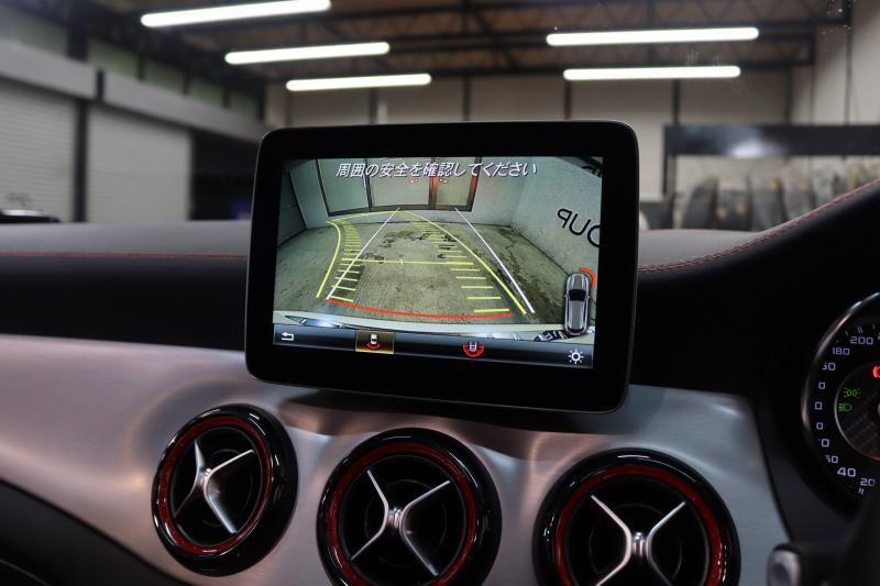 AMG CLAクラス GLA45 4MATIC ﾚｰﾀﾞｰｾｰﾌﾃｨPKG　中期 ｷｰﾚｽｺﾞｰ 黒本革 ﾊﾟﾉﾗﾏSR HDDﾅﾋﾞTV ｽﾏﾎ連携 ﾊﾞｯｸｶﾒﾗ PTS ｷｾﾉﾝﾗｲﾄ 自動Rｹﾞｰﾄ AMG専用装備&ﾁｭｰﾆﾝｸﾞ 7AT　2年保証