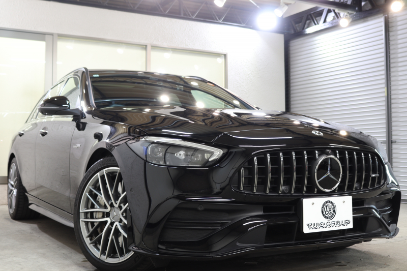 AMG Cクラス C43 4MATIC ｽﾃｰｼｮﾝﾜｺﾞﾝ AMGﾅｲﾄ&ﾚｰﾀﾞｰｾｰﾌﾃｨPKG　BSG搭載 現行 ｷｰﾚｽｺﾞｰ 黒本革 ﾍﾞﾝﾁﾚｰﾀｰ ﾊﾟﾉﾗﾏSR ﾍｯﾄﾞｱｯﾌﾟD MBUXﾅﾋﾞTV&ARﾅﾋﾞ ｽﾏﾎ連携 ﾌﾞﾙﾒｽﾀｰ 360ｶﾒﾗ PTS LEDﾗｲﾄ 自動Rｹﾞｰﾄ AMG専用装備&ﾁｭｰﾆﾝｸﾞ 9AT　2年保証