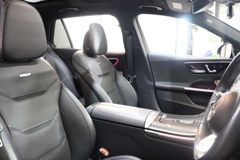 AMG Cクラス C43 4MATIC ｽﾃｰｼｮﾝﾜｺﾞﾝ AMGﾅｲﾄ&ﾚｰﾀﾞｰｾｰﾌﾃｨPKG　BSG搭載 現行 ｷｰﾚｽｺﾞｰ 黒本革 ﾍﾞﾝﾁﾚｰﾀｰ ﾊﾟﾉﾗﾏSR ﾍｯﾄﾞｱｯﾌﾟD MBUXﾅﾋﾞTV&ARﾅﾋﾞ ｽﾏﾎ連携 ﾌﾞﾙﾒｽﾀｰ 360ｶﾒﾗ PTS LEDﾗｲﾄ 自動Rｹﾞｰﾄ AMG専用装備&ﾁｭｰﾆﾝｸﾞ 9AT　2年保証