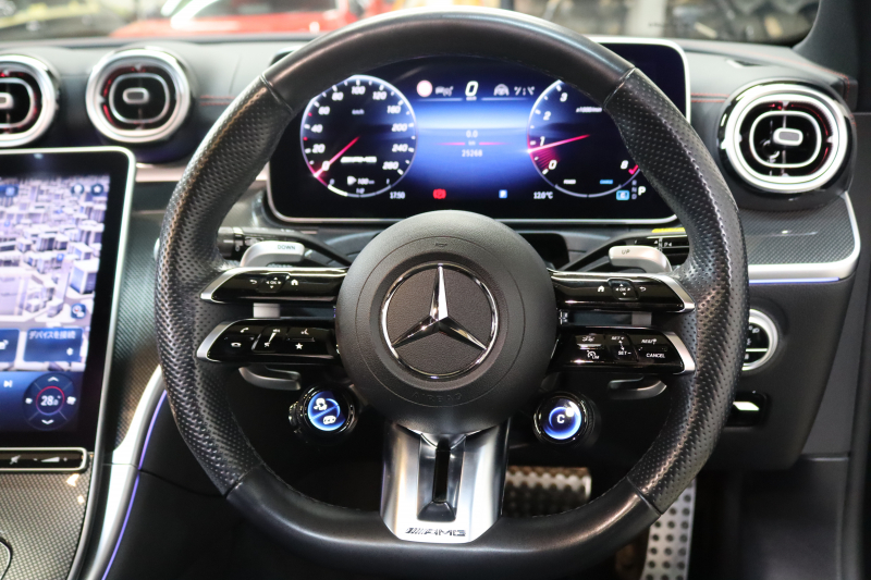 AMG Cクラス C43 4MATIC ｽﾃｰｼｮﾝﾜｺﾞﾝ AMGﾅｲﾄ&ﾚｰﾀﾞｰｾｰﾌﾃｨPKG　BSG搭載 現行 ｷｰﾚｽｺﾞｰ 黒本革 ﾍﾞﾝﾁﾚｰﾀｰ ﾊﾟﾉﾗﾏSR ﾍｯﾄﾞｱｯﾌﾟD MBUXﾅﾋﾞTV&ARﾅﾋﾞ ｽﾏﾎ連携 ﾌﾞﾙﾒｽﾀｰ 360ｶﾒﾗ PTS LEDﾗｲﾄ 自動Rｹﾞｰﾄ AMG専用装備&ﾁｭｰﾆﾝｸﾞ 9AT　2年保証