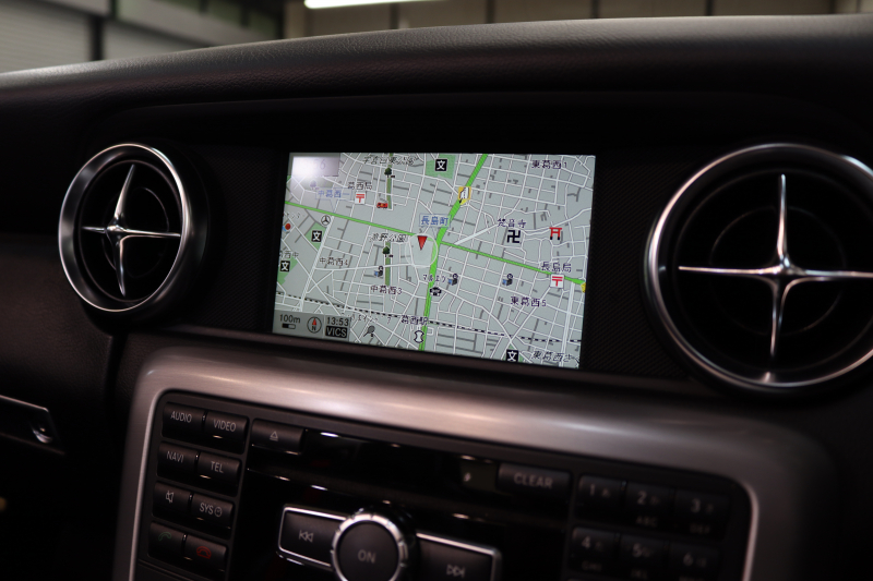 メルセデスベンツ SLKクラス SLK200 BL-EF AMGｽﾎﾟｰﾂ&ﾚｰﾀﾞｰｾｰﾌﾃｨPKG　中期 ｷｰﾚｽｺﾞｰ 黒本革 ﾊﾞﾘｵR HDDﾅﾋﾞTV BT音楽 PTS DSRC ｷｾﾉﾝ AMGｴｱﾛ&18AW ｴｱｶﾞｲﾄﾞ 7AT　2年保証