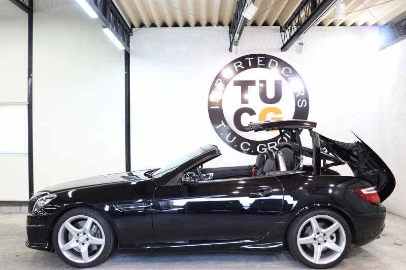 メルセデスベンツ SLKクラス SLK200 BL-EF AMGｽﾎﾟｰﾂ&ﾚｰﾀﾞｰｾｰﾌﾃｨPKG　中期 ｷｰﾚｽｺﾞｰ 黒本革 ﾊﾞﾘｵR HDDﾅﾋﾞTV BT音楽 PTS DSRC ｷｾﾉﾝ AMGｴｱﾛ&18AW ｴｱｶﾞｲﾄﾞ 7AT　2年保証