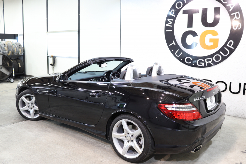 メルセデスベンツ SLKクラス SLK200 BL-EF AMGｽﾎﾟｰﾂ&ﾚｰﾀﾞｰｾｰﾌﾃｨPKG　中期 ｷｰﾚｽｺﾞｰ 黒本革 ﾊﾞﾘｵR HDDﾅﾋﾞTV BT音楽 PTS DSRC ｷｾﾉﾝ AMGｴｱﾛ&18AW ｴｱｶﾞｲﾄﾞ 7AT　2年保証