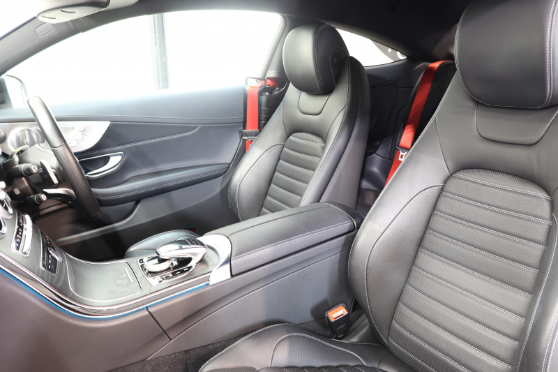 AMG Cクラス C43 4MATICｸｰﾍﾟ ﾚｰﾀﾞｰｾｰﾌﾃｨPKG　ｷｰﾚｽｺﾞｰ 黒本革 ﾍｯﾄﾞｱｯﾌﾟD HDDﾅﾋﾞTV BT音楽 ﾊﾞｯｸｶﾒﾗ PTS LEDﾗｲﾄ 自動ﾄﾗﾝｸ ﾊﾝｽﾞﾌﾘｰA AMG専用装備&ﾁｭｰﾆﾝｸﾞﾀﾞｲﾅﾐｯｸｾﾚｸﾄ 9AT　2年保証